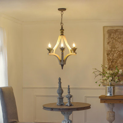 Suspended luminaire with adjustable chain