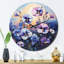 Crystalynn - Horloge murale florale-697410944