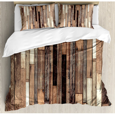 Wooden Rustic Duvet Cover