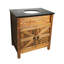 Meuble-lavabo de porte de grange de 36 po de largeur-1455962676
