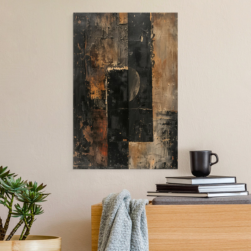 Série ABSTRACT CCLIV - Impression sur toile seulement - NON CADRE, 36" H x 24" W