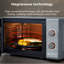 Tower Cavaletto Manual Microwave with 5 Power Levels & 35 Minute Timer, 800W, 20L-129103710