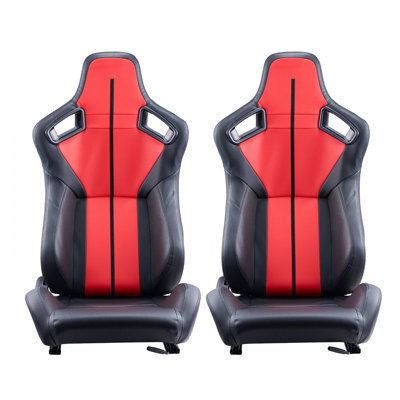 Racing Seat Adjustable Racing Chair with PVC Leather & Q235B Slider