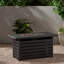 Iron 30,000btu Rectangular Fire Pit With Protected Tank Zone - 45.00”w X 42.00”d 23.46”h, Black, Effortless Assembly Work Enclosed Cover Instructions Provided