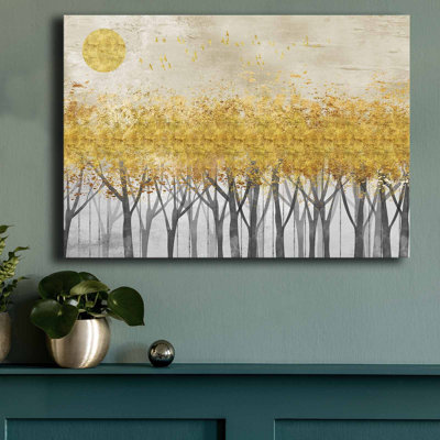 Peinture décorative sur toile