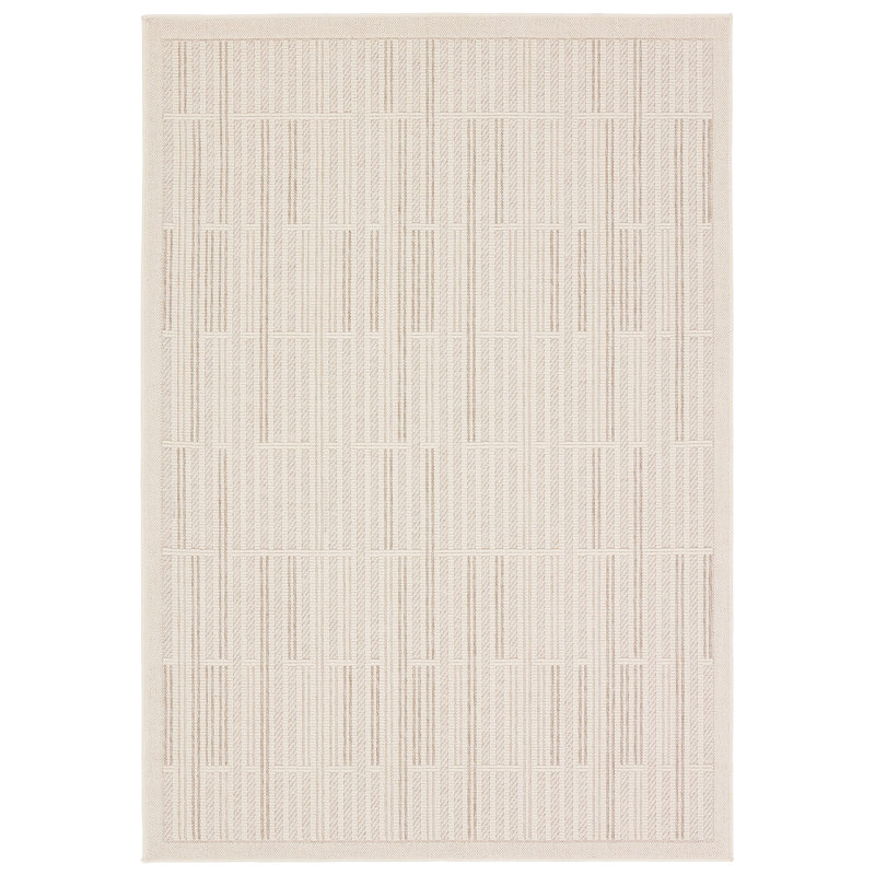 Sheana Striped Rug, Rectangle 4' x 6'