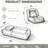 Adjustable Convertible Human Dog Bed,Lazy Sofa-873101666