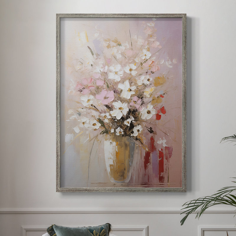 Reproduction encadrée FLORAL Series CECXLI - bois massif