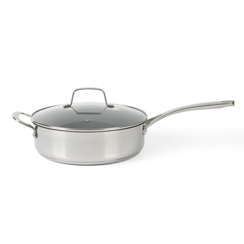 Martha Stewart Delaroux, 4 pintes Sauteuse en acier inoxydable (18/8) avec couvercle