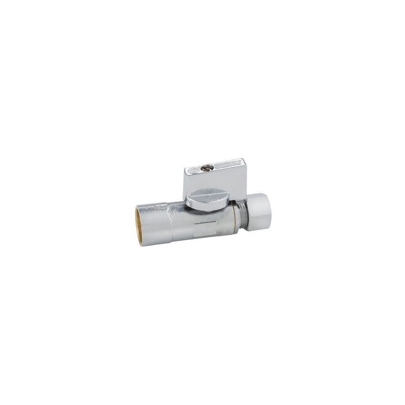 Robinet droit 1/2 "x 3/8"