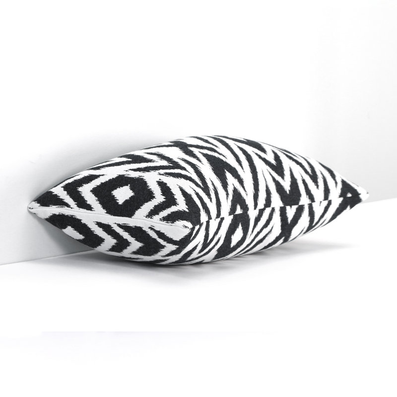 Coussin lombaire intérieur / extérieur Pacifica, île de feu gris charbon
