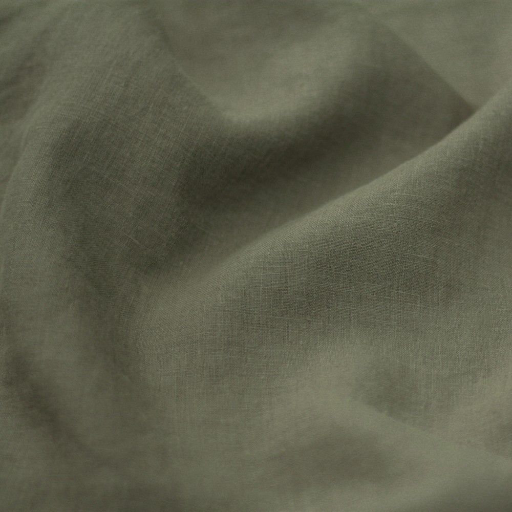 French Linen Duvet Cover Set, Moss, King Duvet Cover