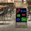 Tableau noir en verre