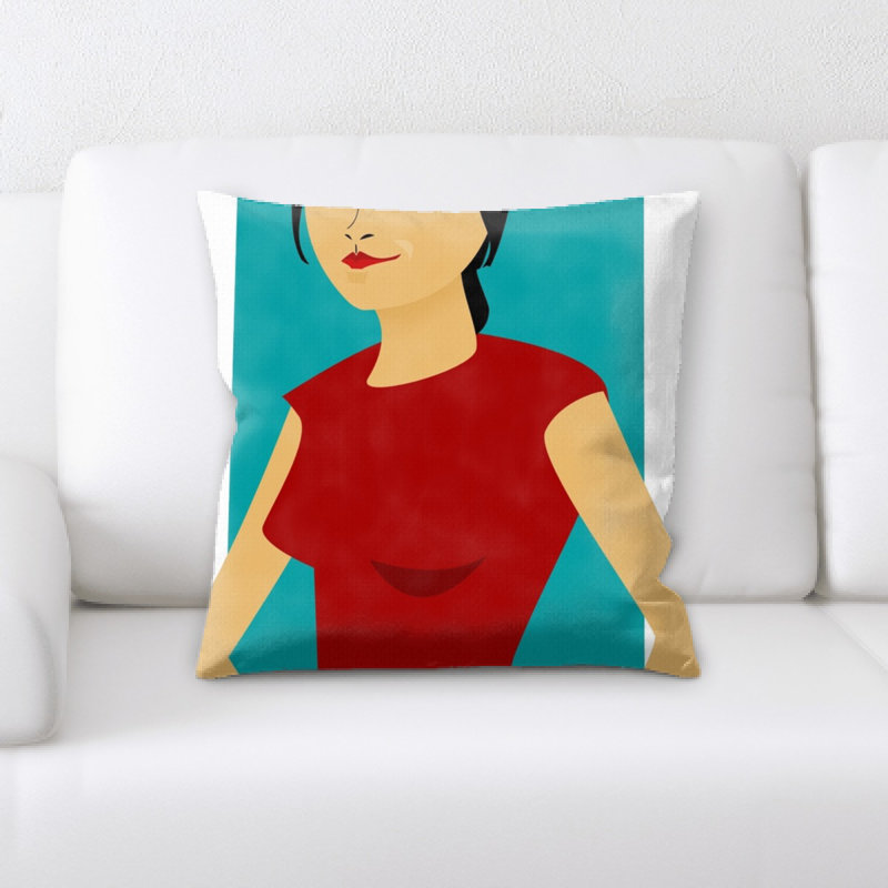 Coussin de fille fille
