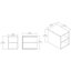 Meuble-lavabo double 60 po avec comptoir en résine 60 po-2116757590