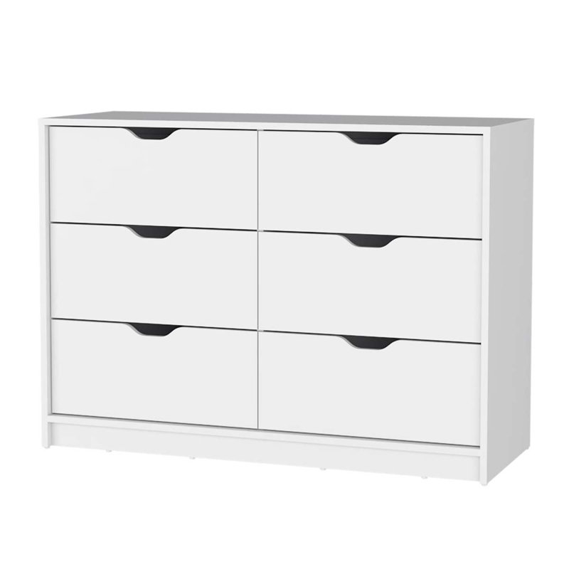 Commode 4 tiroirs, Blanc
