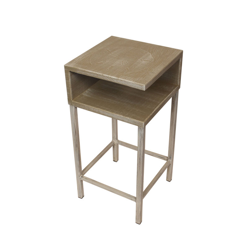 Vetter Solid Wood Top End Table