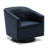 Harwood Faux Leather Swivel Barrel Chair-1194730753