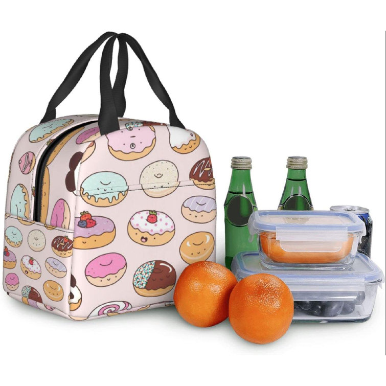 Buckingham Lunch Box Middle School Teen Lunch Solid Colored Lunch Cooler Lunch  Bag Lunch Tote Snack Tote 