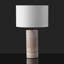 Lampe de table en travertin Angileh-1809270041