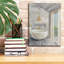  «Attic Bathroom 2 Grey Wood» par Silvia Vassileva, art mural sur toile, 12 po x 16 po-1055213685