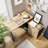 Papagni L-Shaped Executive Desk-2007918137