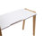 Lesvia 55'' W Rectangle Leaning/Ladder Bookshelf Desk