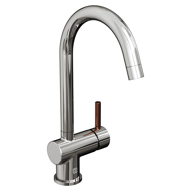 Belfry Kitchen Astoria Kitchen Faucet, Copper/Nickel