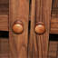 Armoire à chaussures avec portes à volets, armoire à chaussures à 6 niveaux avec tablettes réglables, range-chaussures moderne en bois pour hall d'entrée, couloir, placard, salon, noyer-893476302