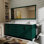 Meuble-lavabo double 72 po x P 22 po Jacques