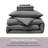 Soft Microfiber 5 Piece Comforter Set with Sheets-124666885-124666901