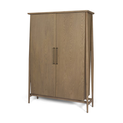 Oak Curio Cabinet