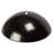 Eden Bath Eden 16.75'' Black/Silver Tempered Glass Circular Bathroom Sink
