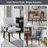 Dawson Upholstered Dining Chair with Padded Arm-934958667