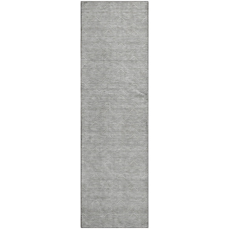 Premium Machine Washable Prisco Gray Rug