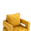 Chaise d'appoint pivotante - Fauteuil moderne et confortable avec coussin, boutons capitonnés pour le salon, la chambre à coucher et le bureau-727279092
