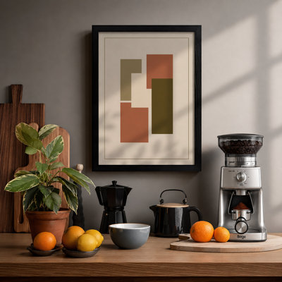 Rustic Geometry Minimalist - Print