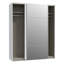 SCHACH&MATT 2 Manufactured Wood Wardrobe