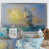 Impression argent sur toile encadrée