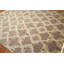 Tapis beige / brun en laine Nathanson
