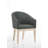 Charming Fabric Accent Chairs And Side Table Set