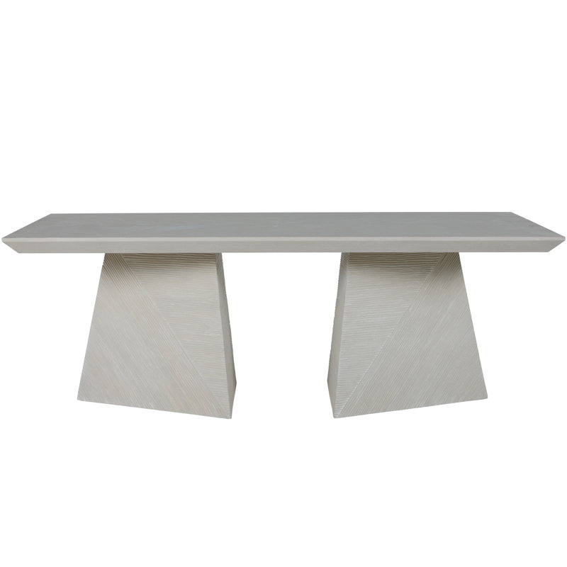 Table de salle à manger en bois massif Atticus
