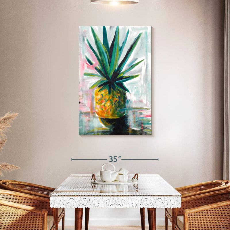 Couleurs d'ananas Yarlin, H 45 po x l 30 po
