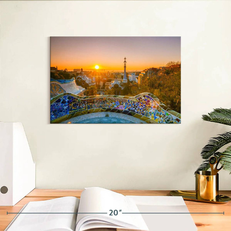 Sireci Park Guell Outlook, 8" H x 12" W