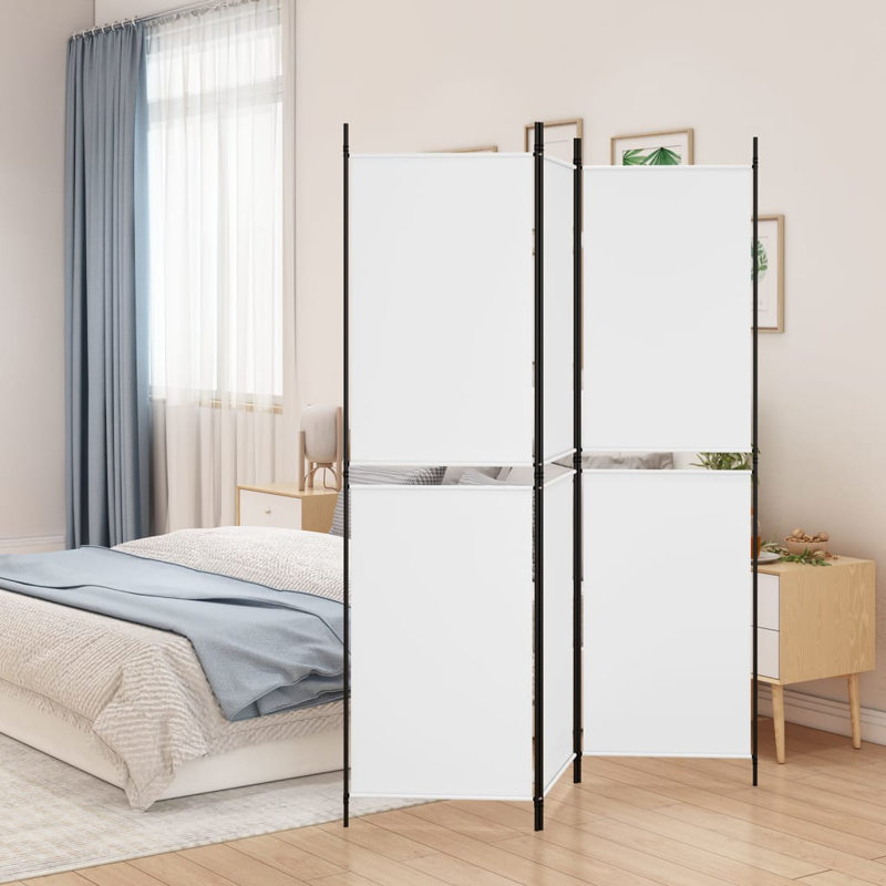 Cloison pliante Rikkea, Blanc, 3, H 70,8 po x l 59 po