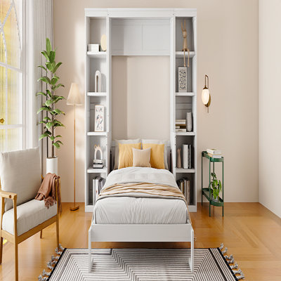 Murphy Bed With Desk And Bookshelf
