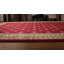 Tapis à bordure géométrique vin / beige / brun Denzel-20118722