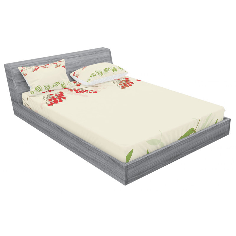 Microfiber Sheet Set, Full Sheet Set with Fitted Sheet