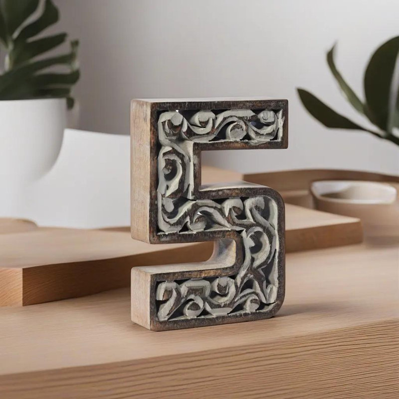 Alphabet écologique Eastford, Gris, 5