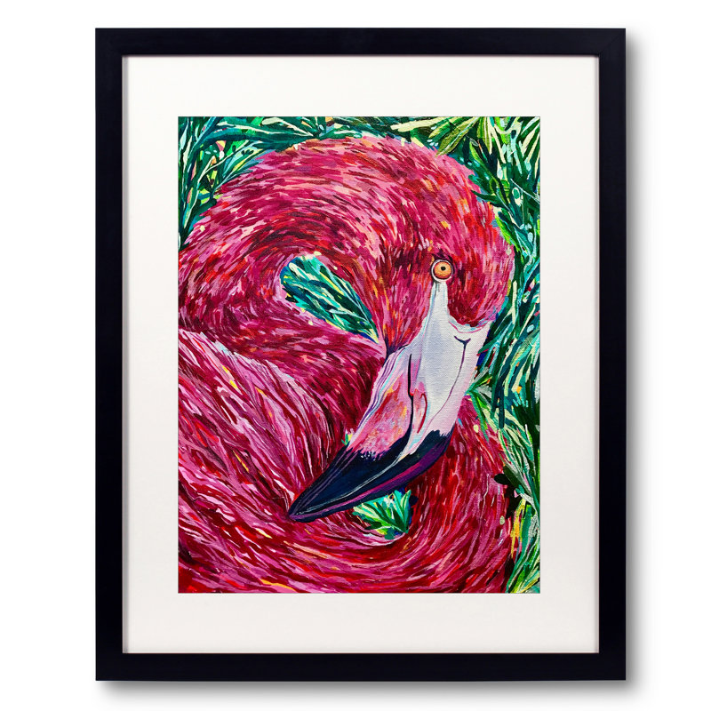 Fran Print by Mary Sullivan, Black Framed Paper, 20" H x 16" W